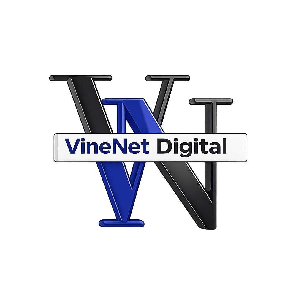 VineNet Digital Logo